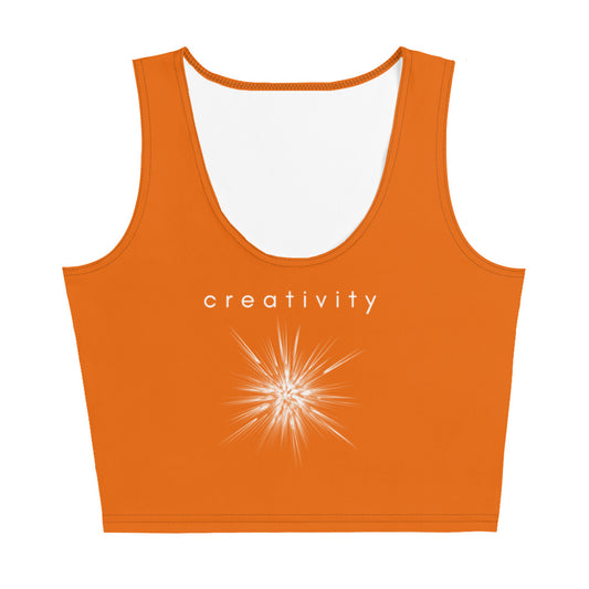 creativity chakra crop tank