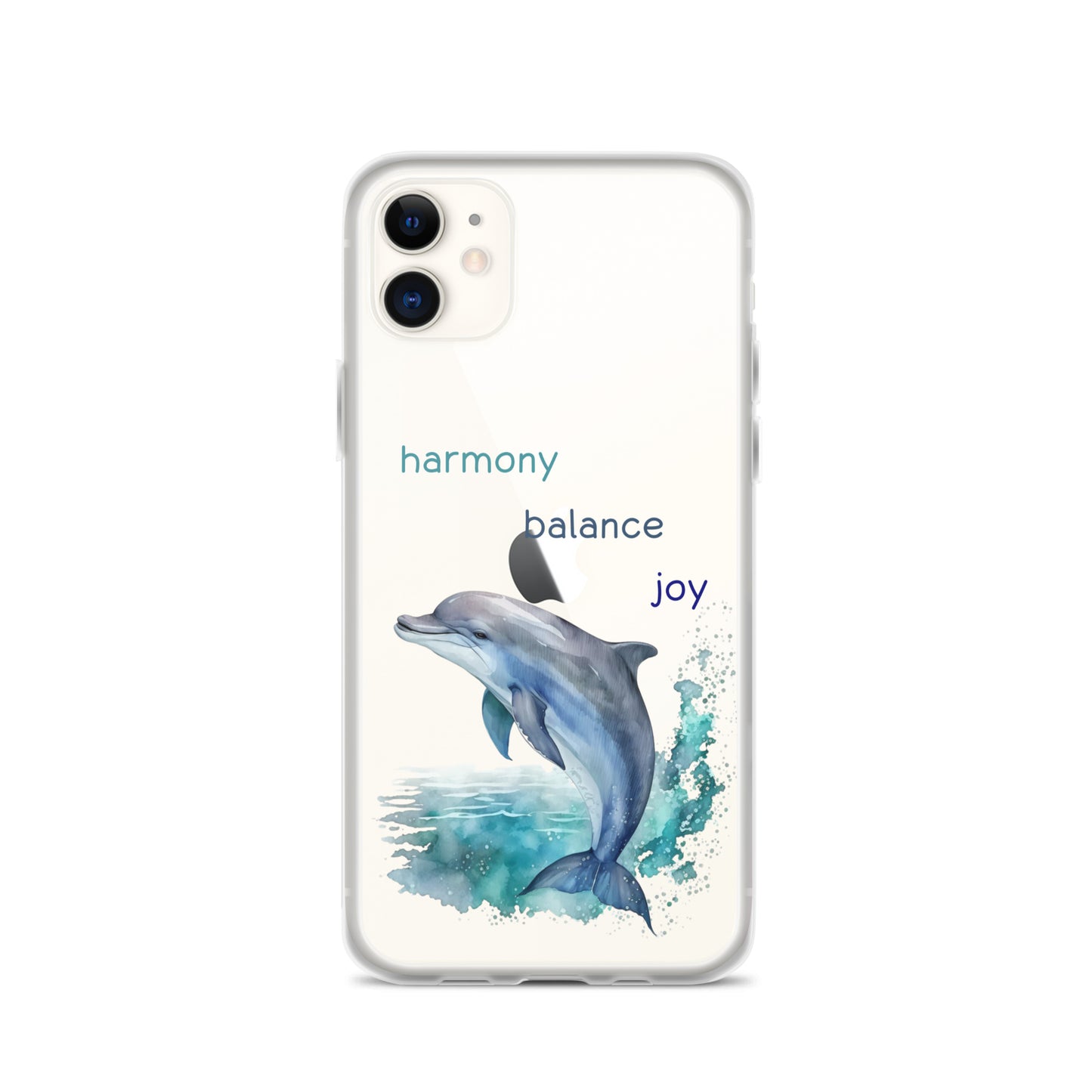 dolphin clear case for iPhone®