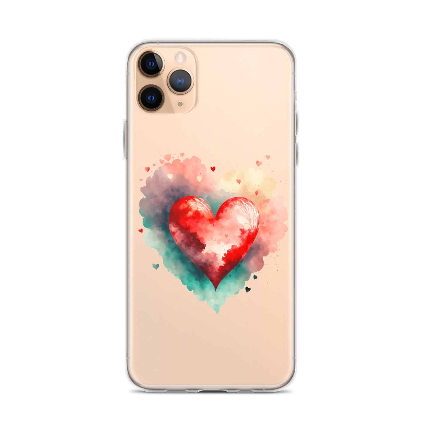 heart clear case for iPhone®