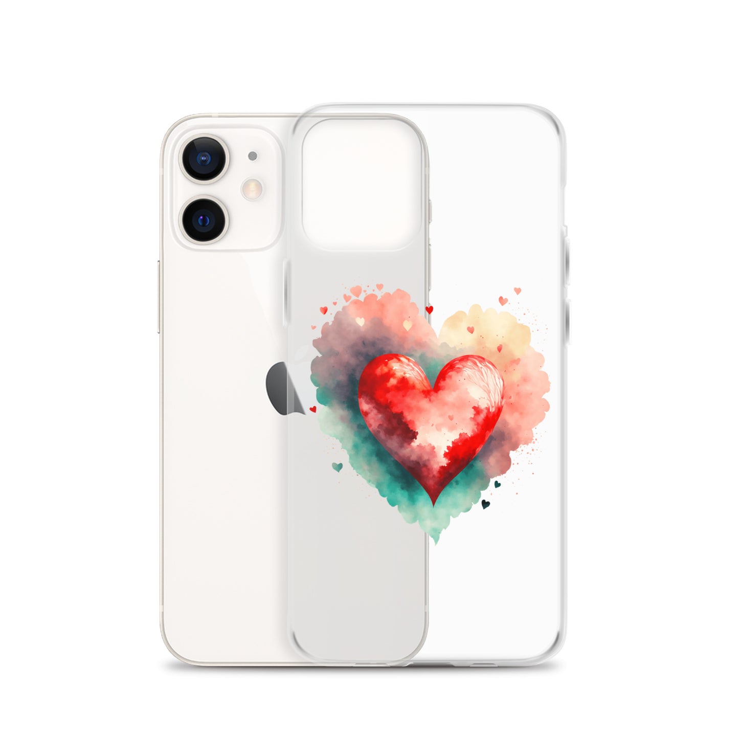 heart clear case for iPhone®