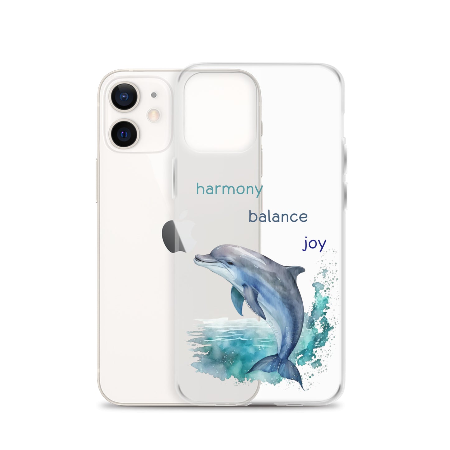 dolphin clear case for iPhone®