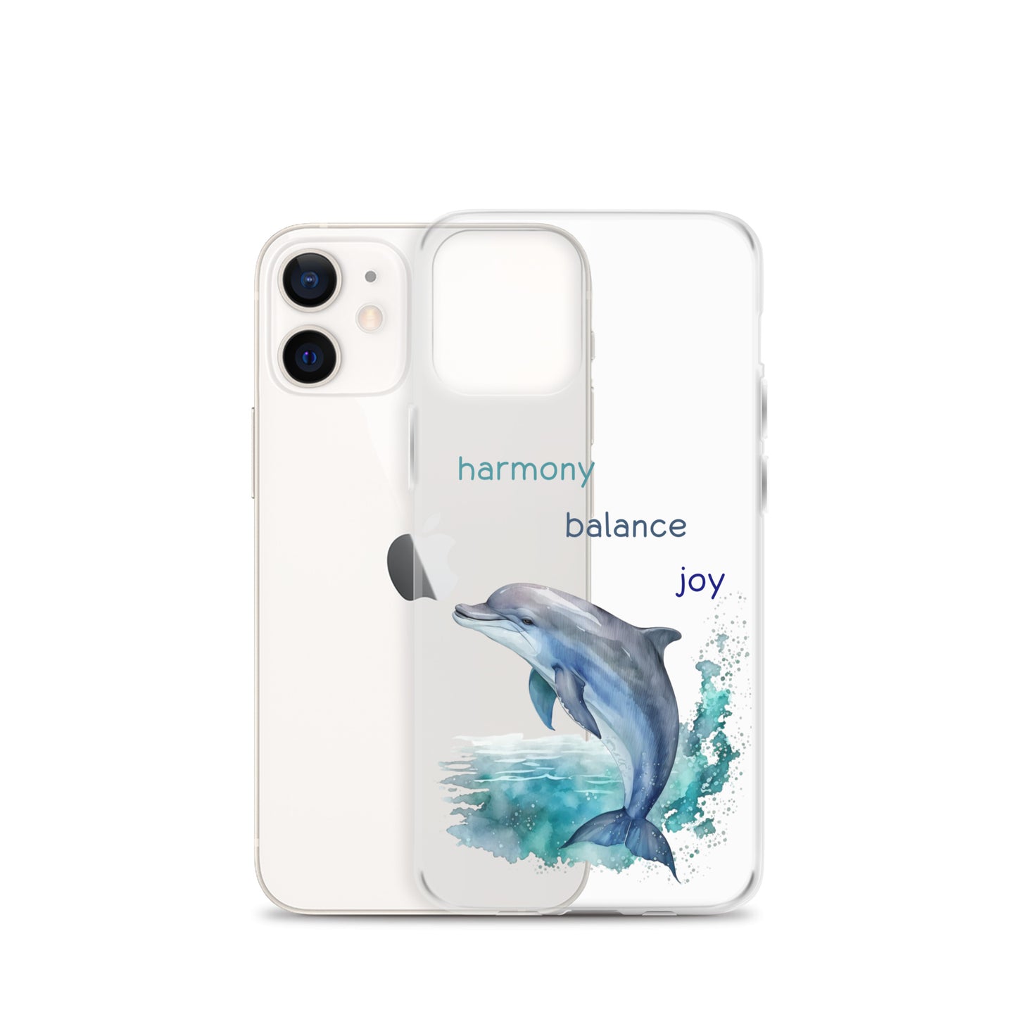 dolphin clear case for iPhone®