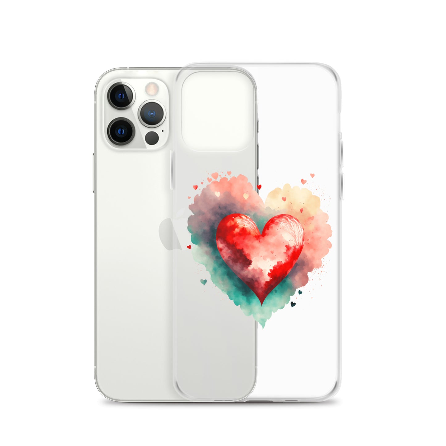 heart clear case for iPhone®