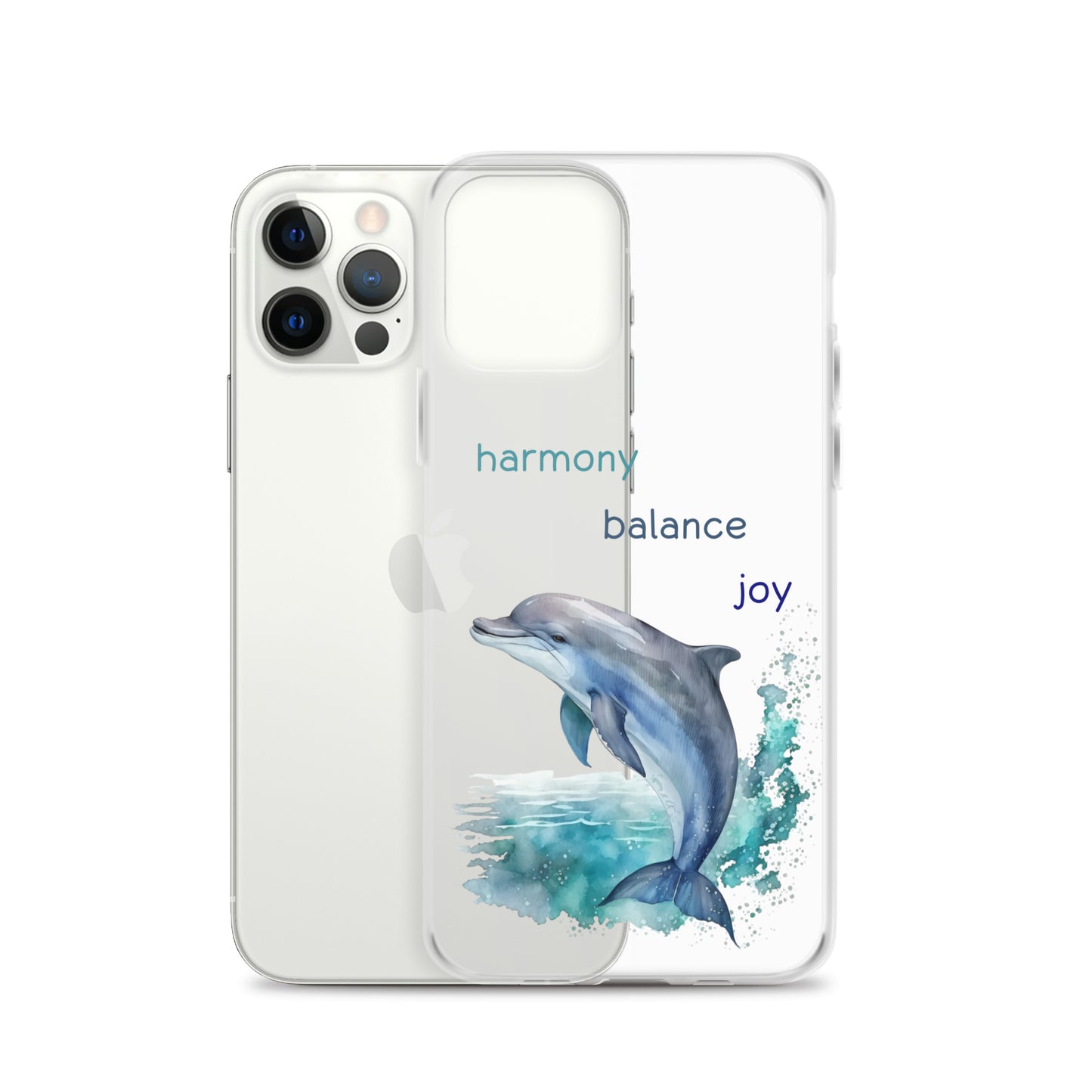 dolphin clear case for iPhone®