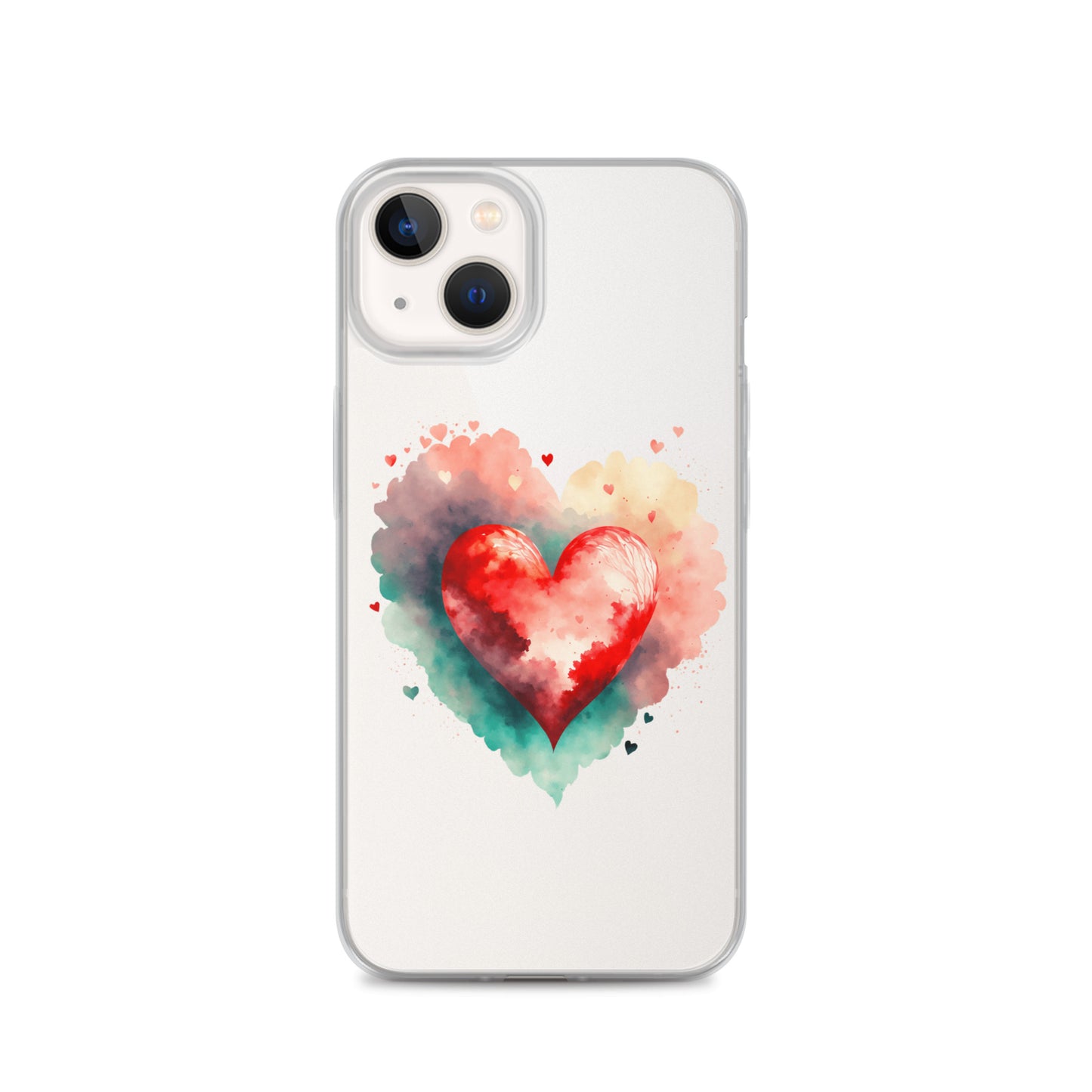 heart clear case for iPhone®