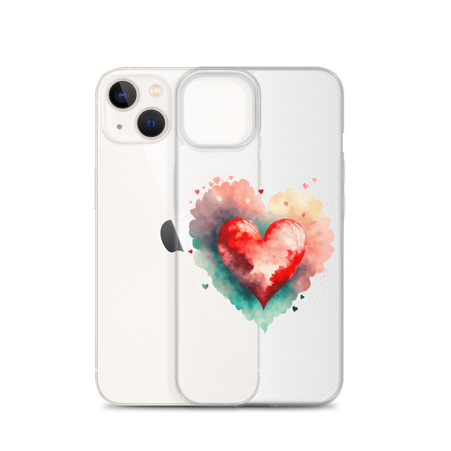 heart clear case for iPhone®