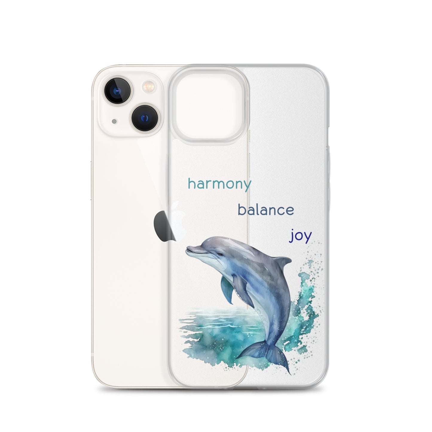 dolphin clear case for iPhone®