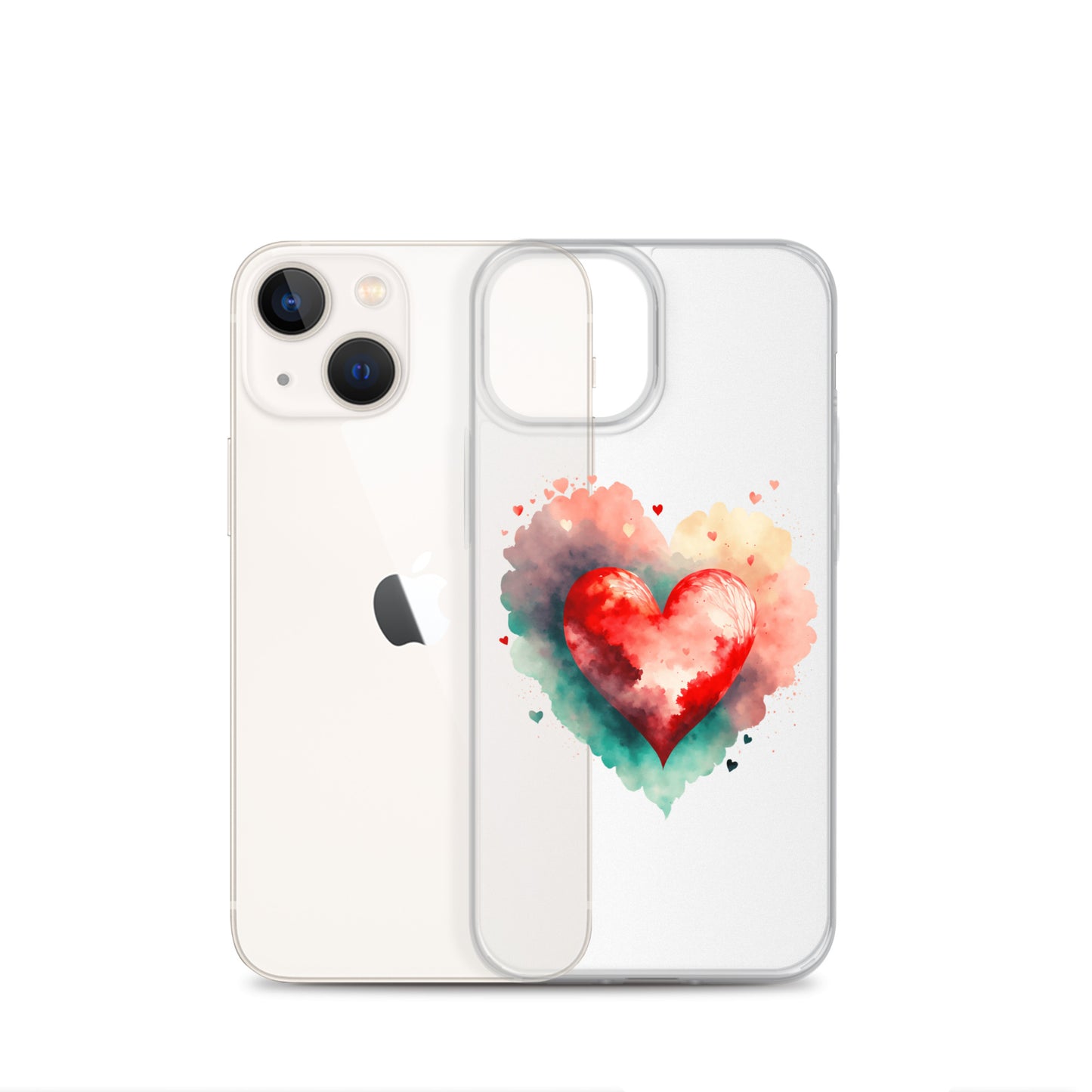 heart clear case for iPhone®