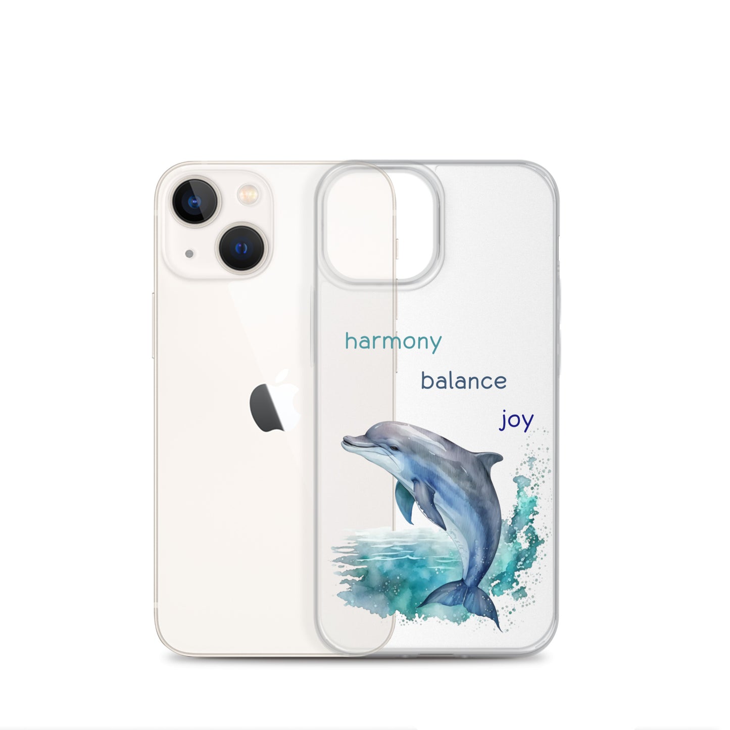 dolphin clear case for iPhone®