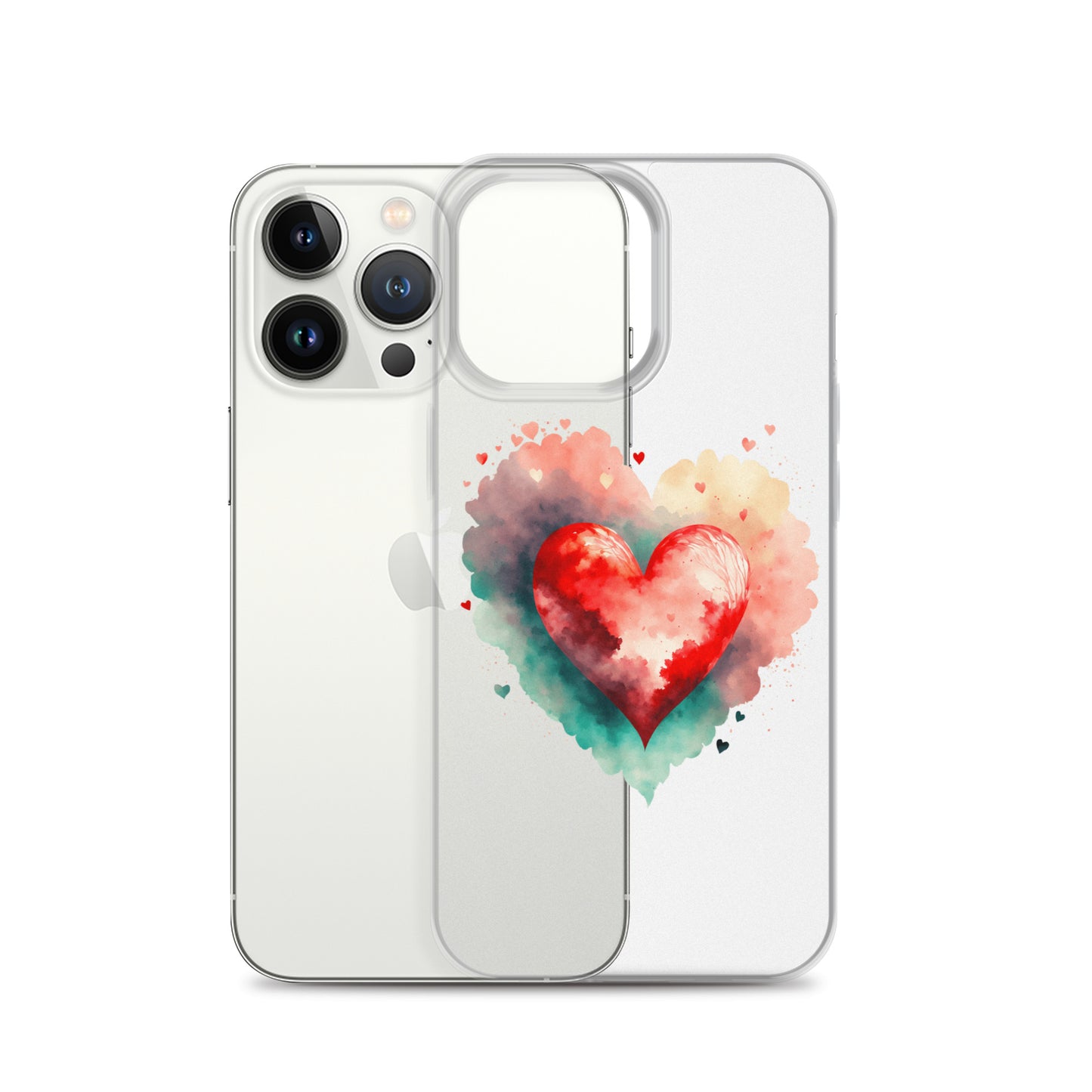 heart clear case for iPhone®