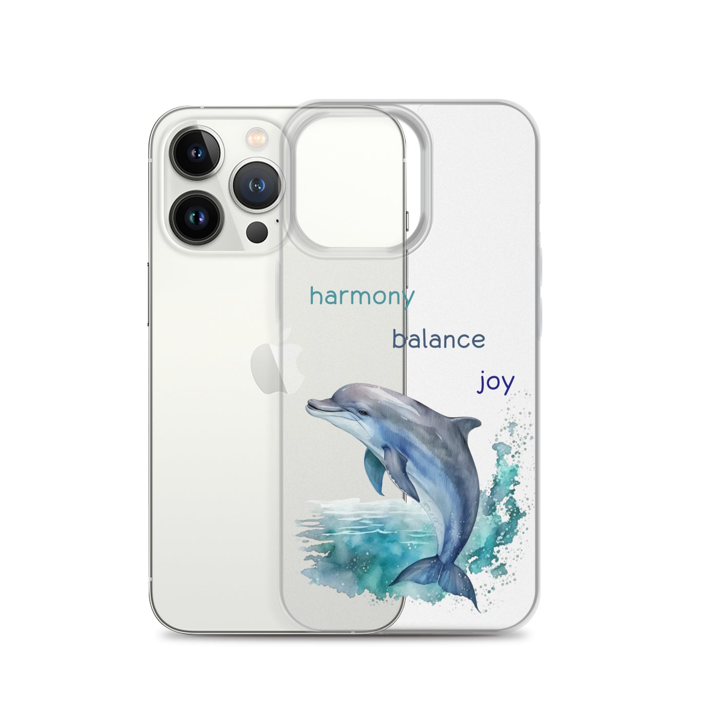 dolphin clear case for iPhone®