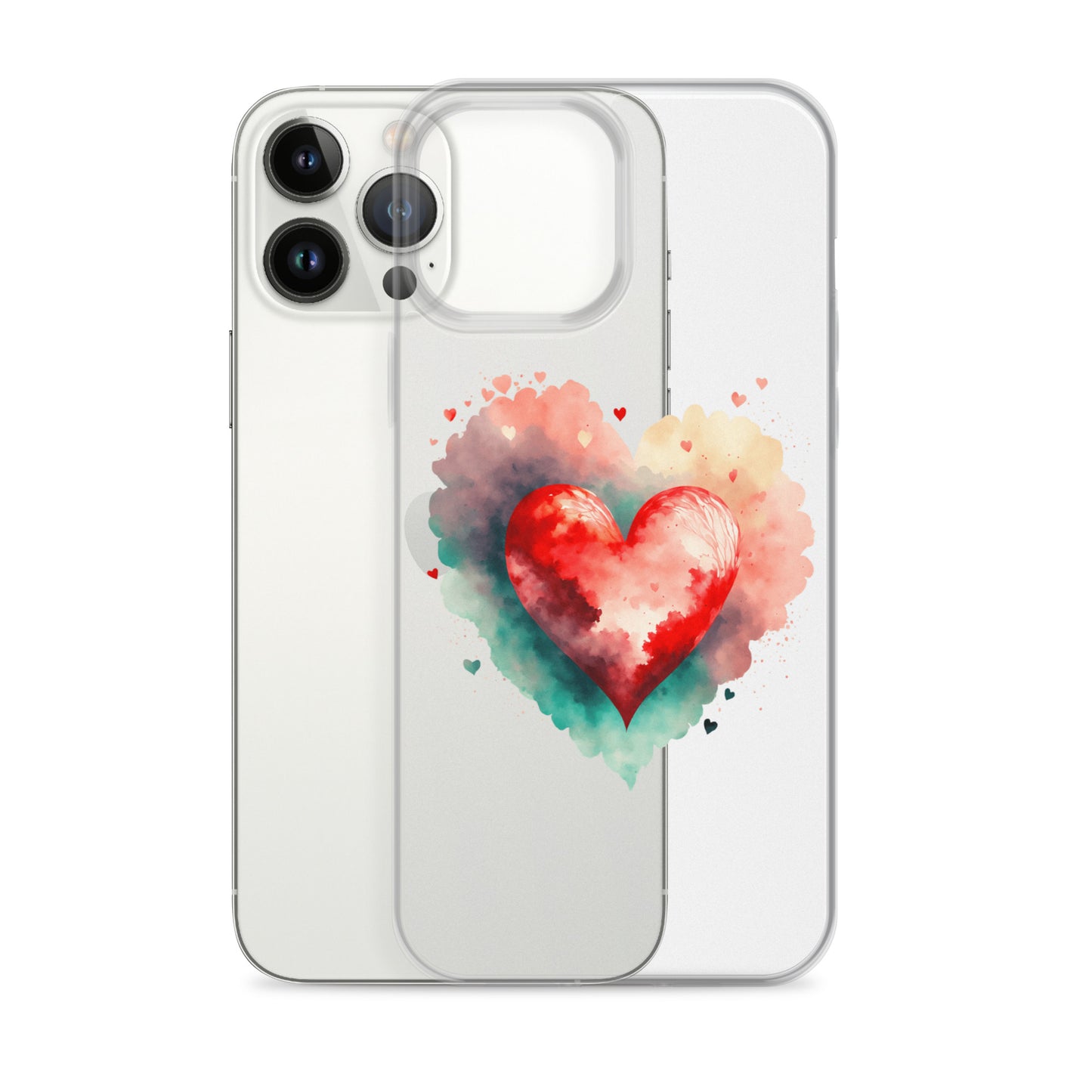 heart clear case for iPhone®