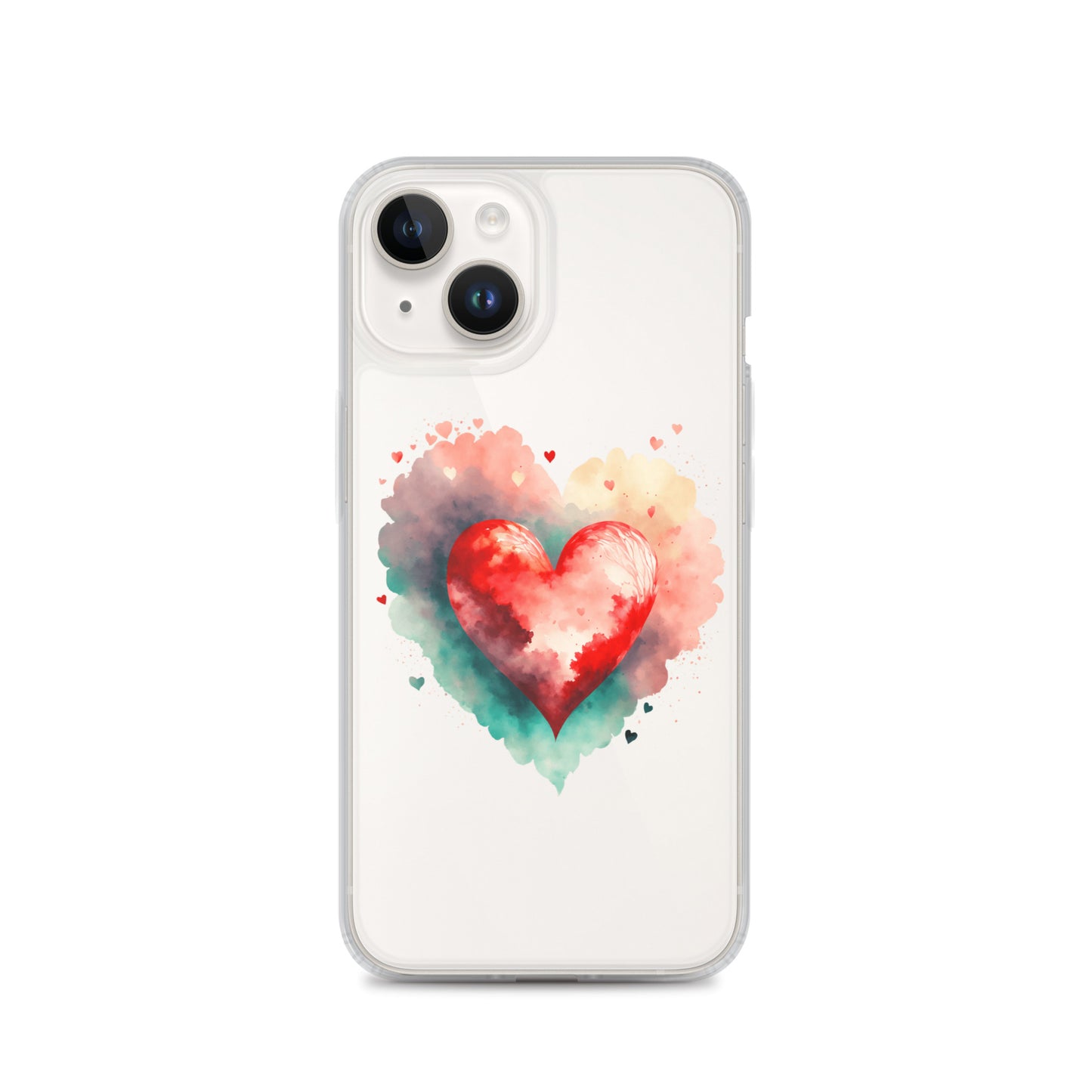 heart clear case for iPhone®