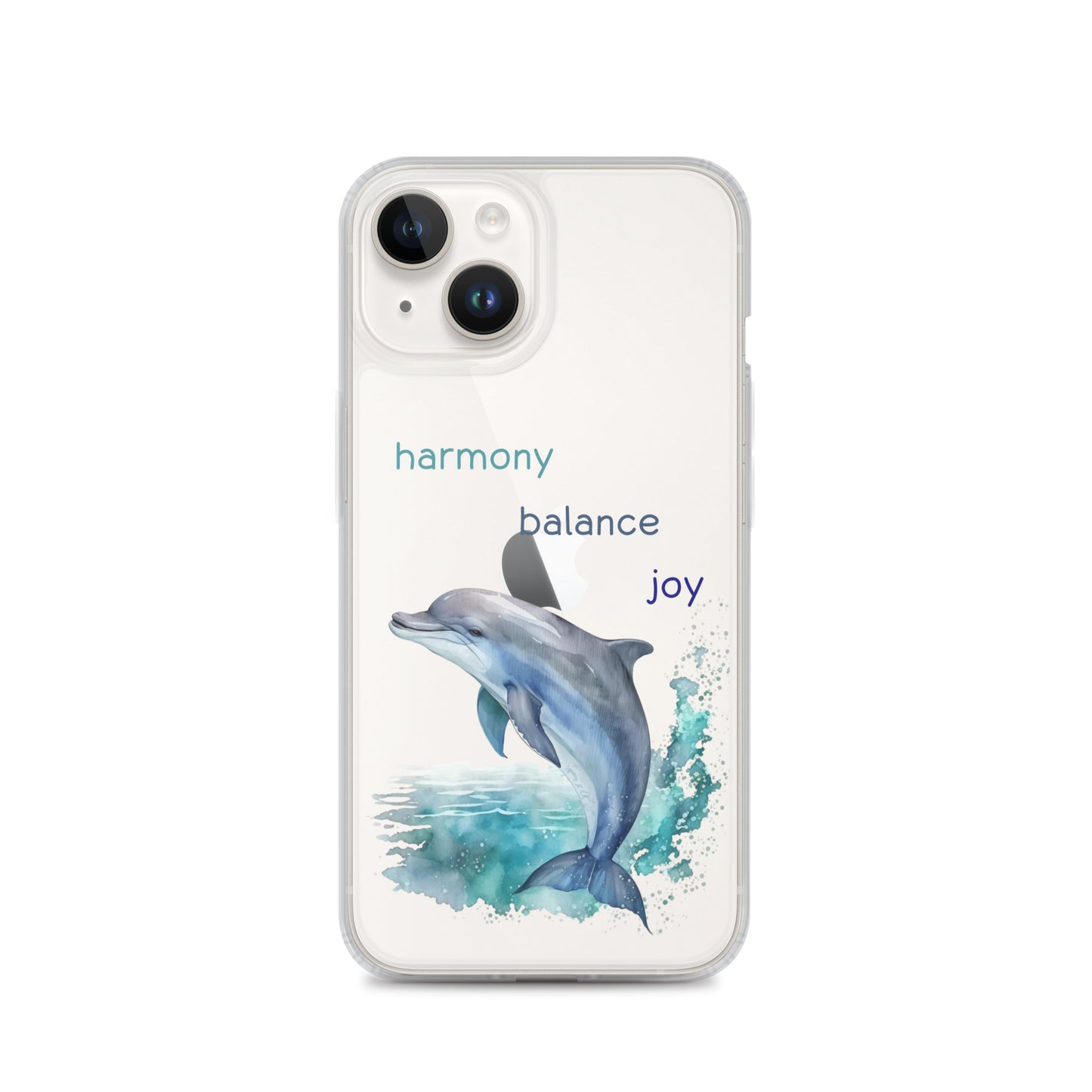 dolphin clear case for iPhone®