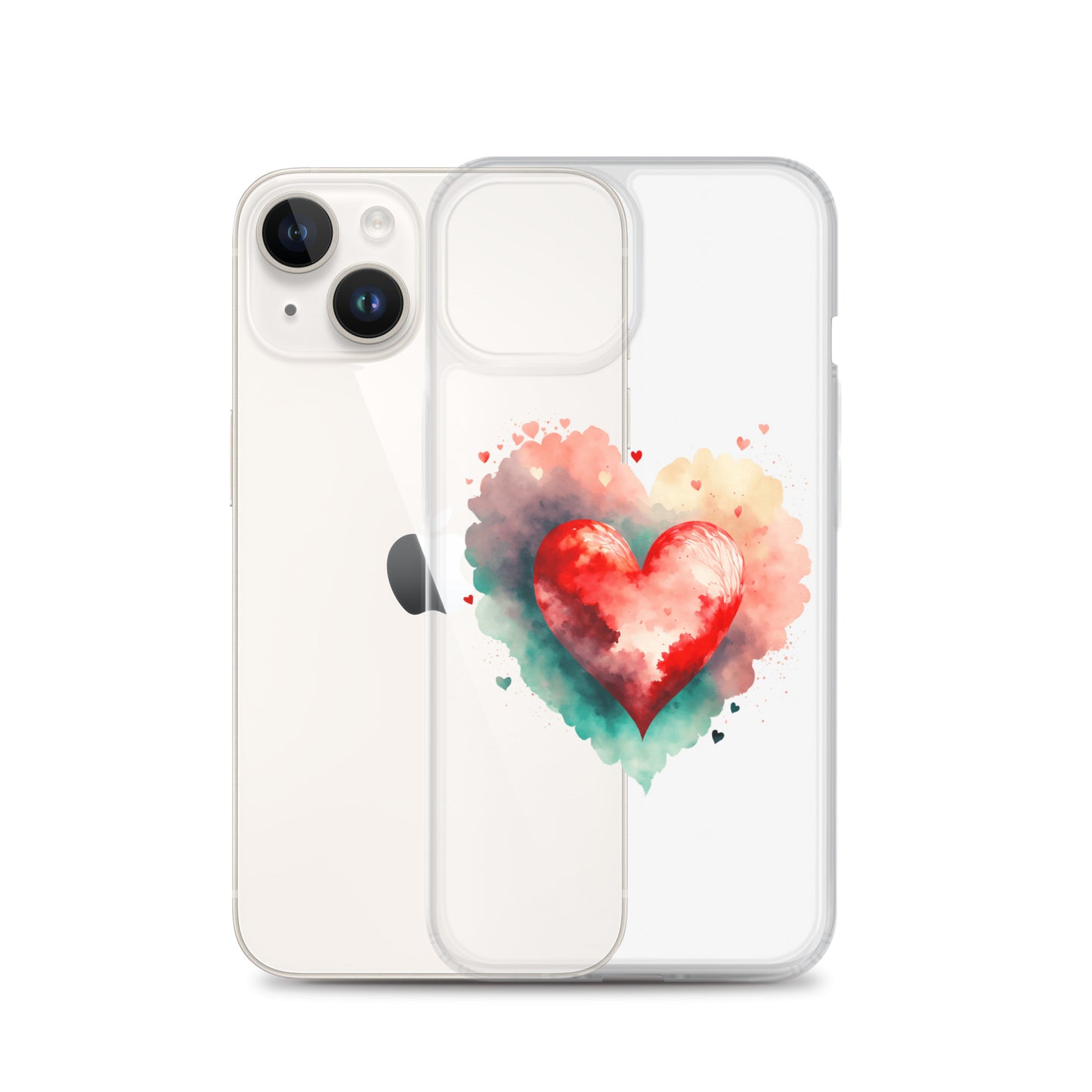 heart clear case for iPhone®