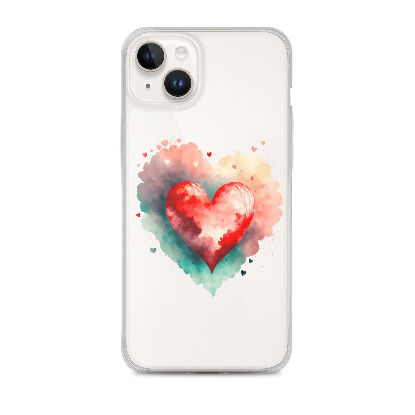 heart clear case for iPhone®