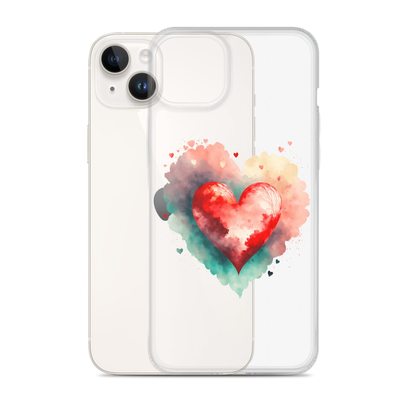 heart clear case for iPhone®