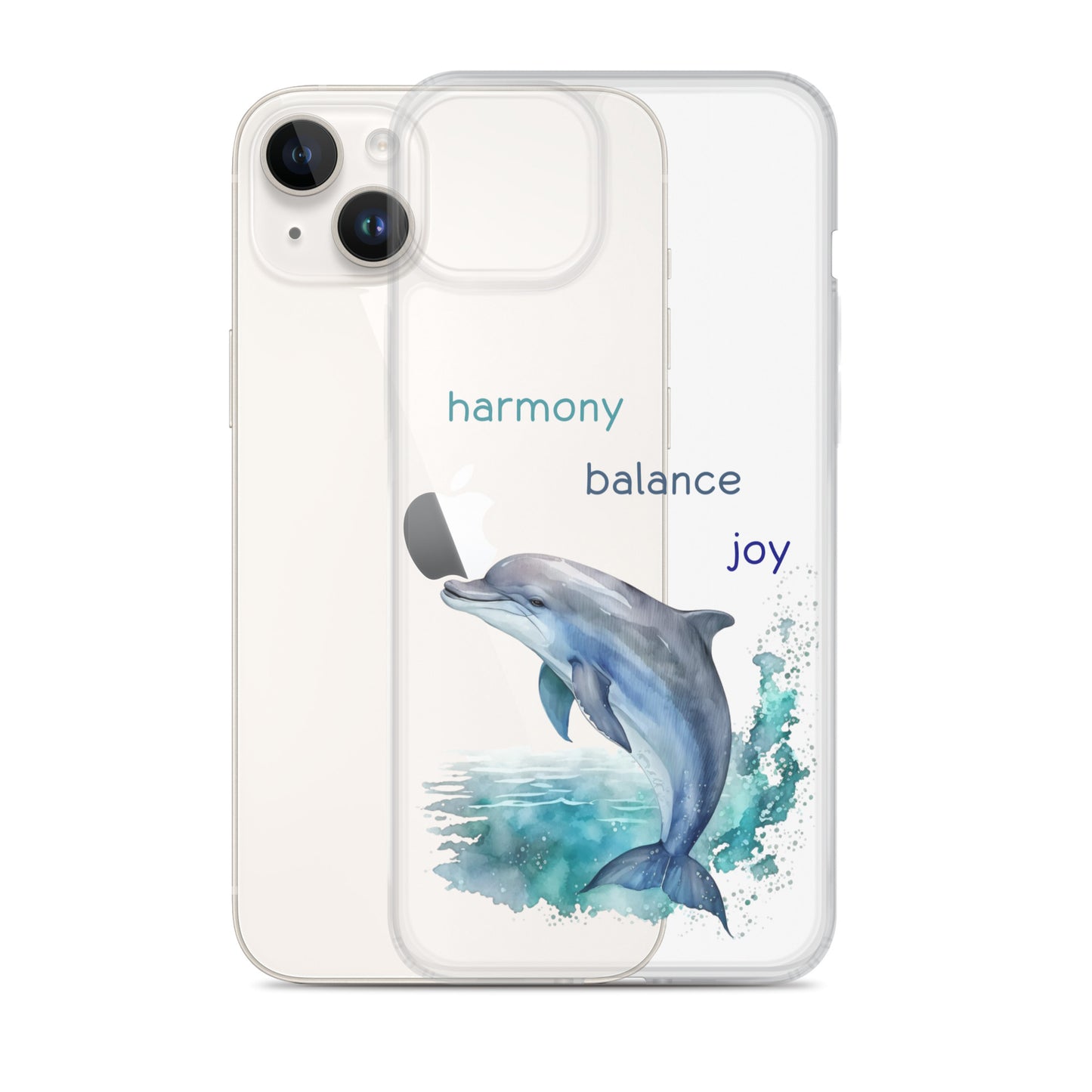 dolphin clear case for iPhone®