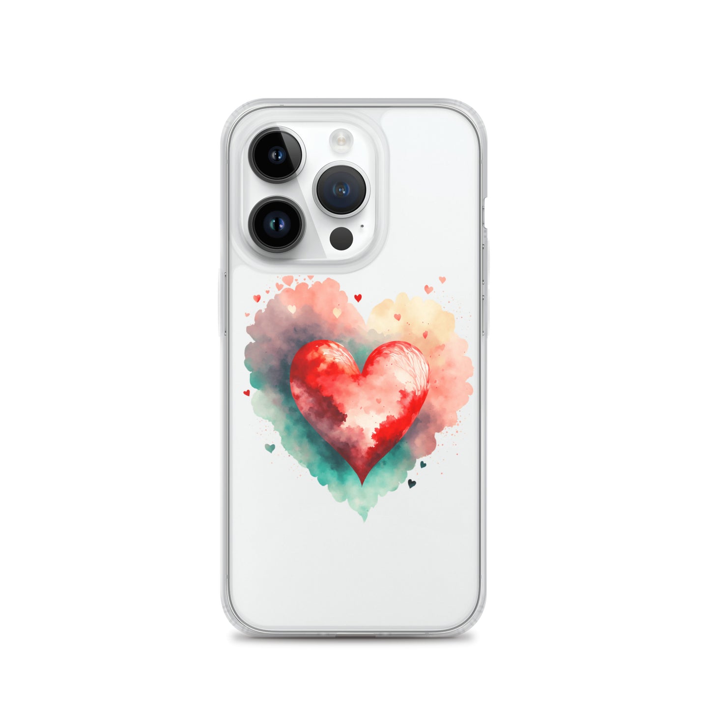 heart clear case for iPhone®