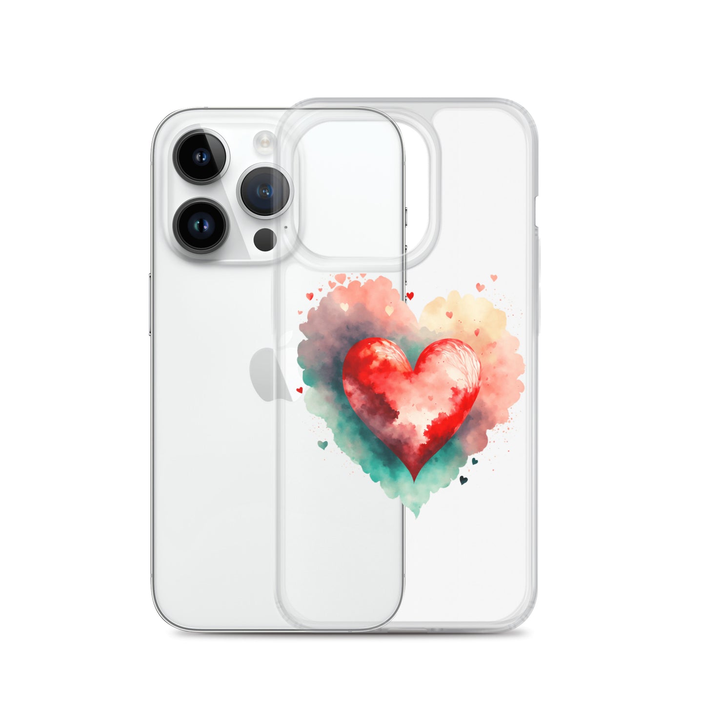 heart clear case for iPhone®