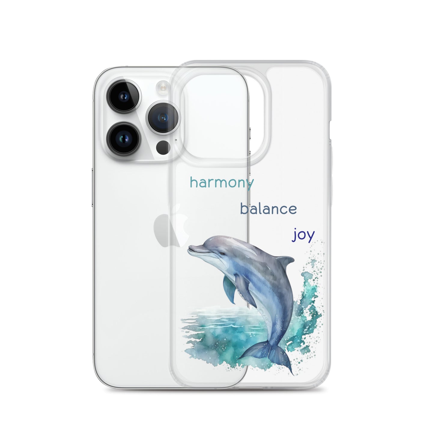 dolphin clear case for iPhone®