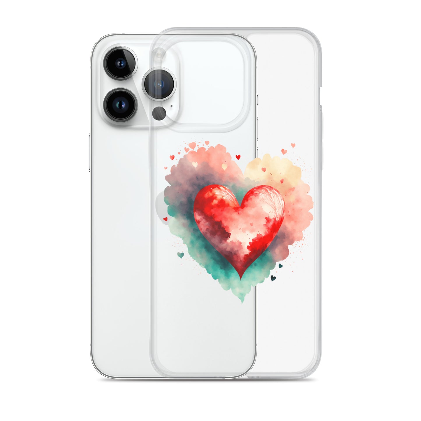 heart clear case for iPhone®