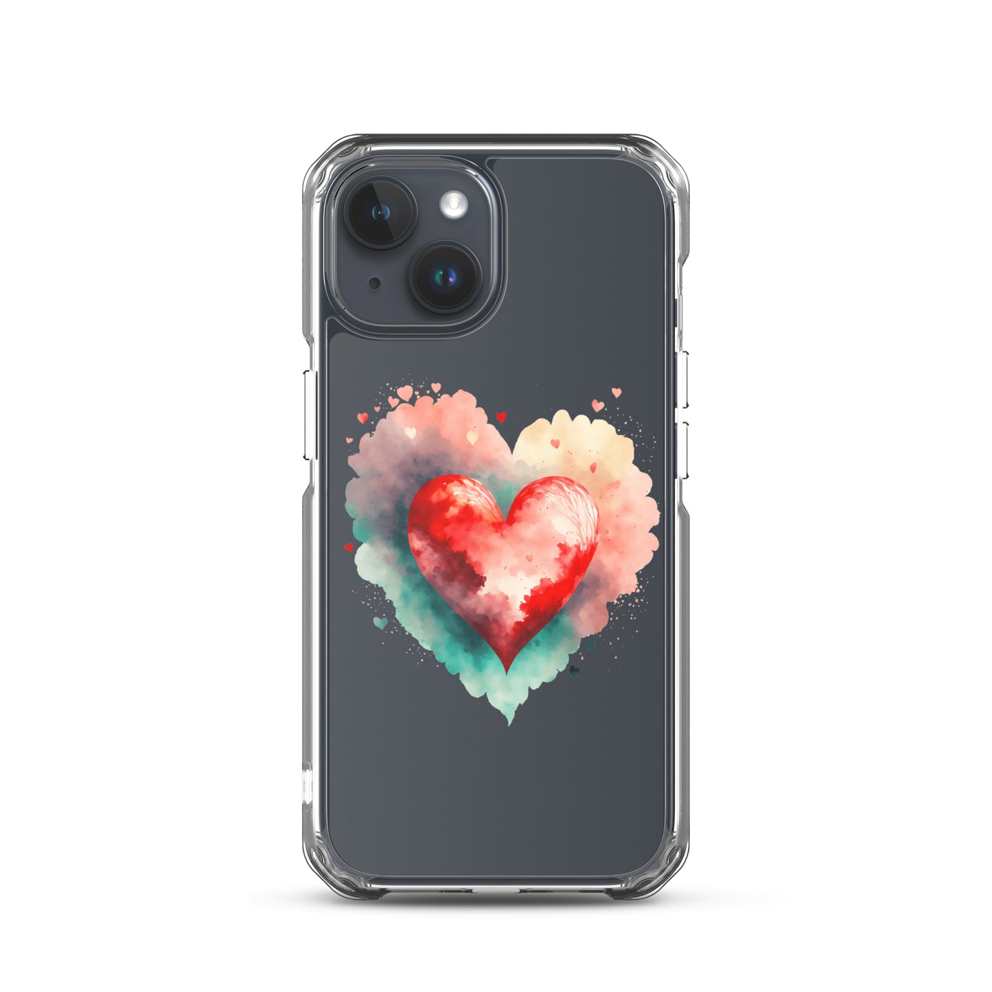 heart clear case for iPhone®