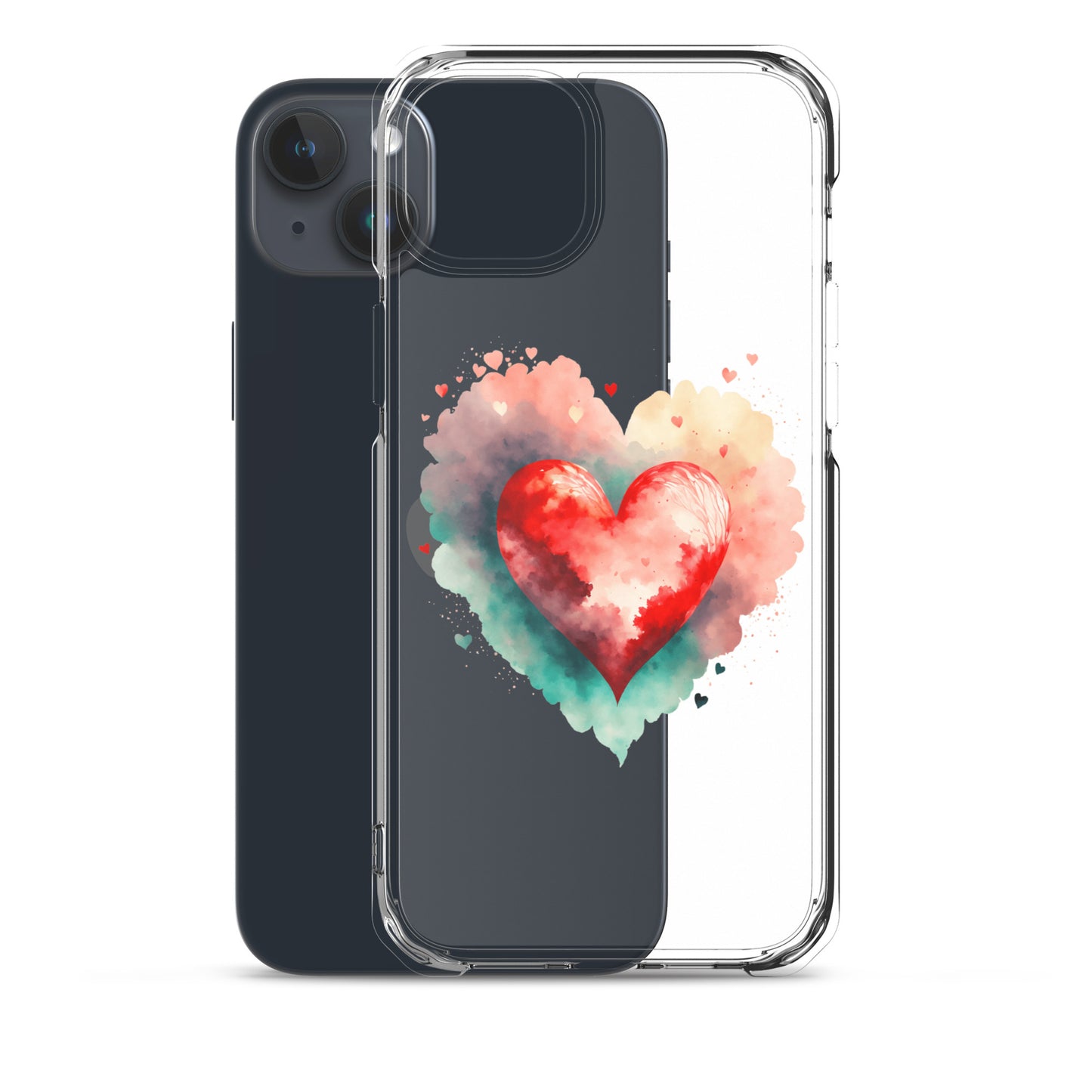 heart clear case for iPhone®