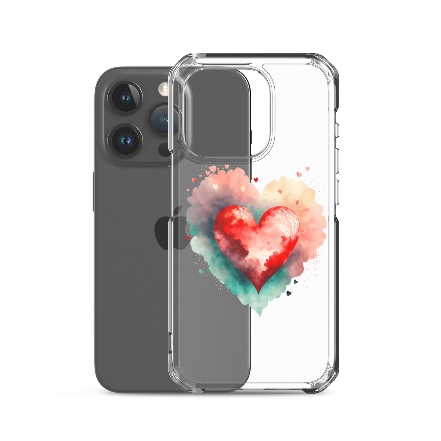 heart clear case for iPhone®