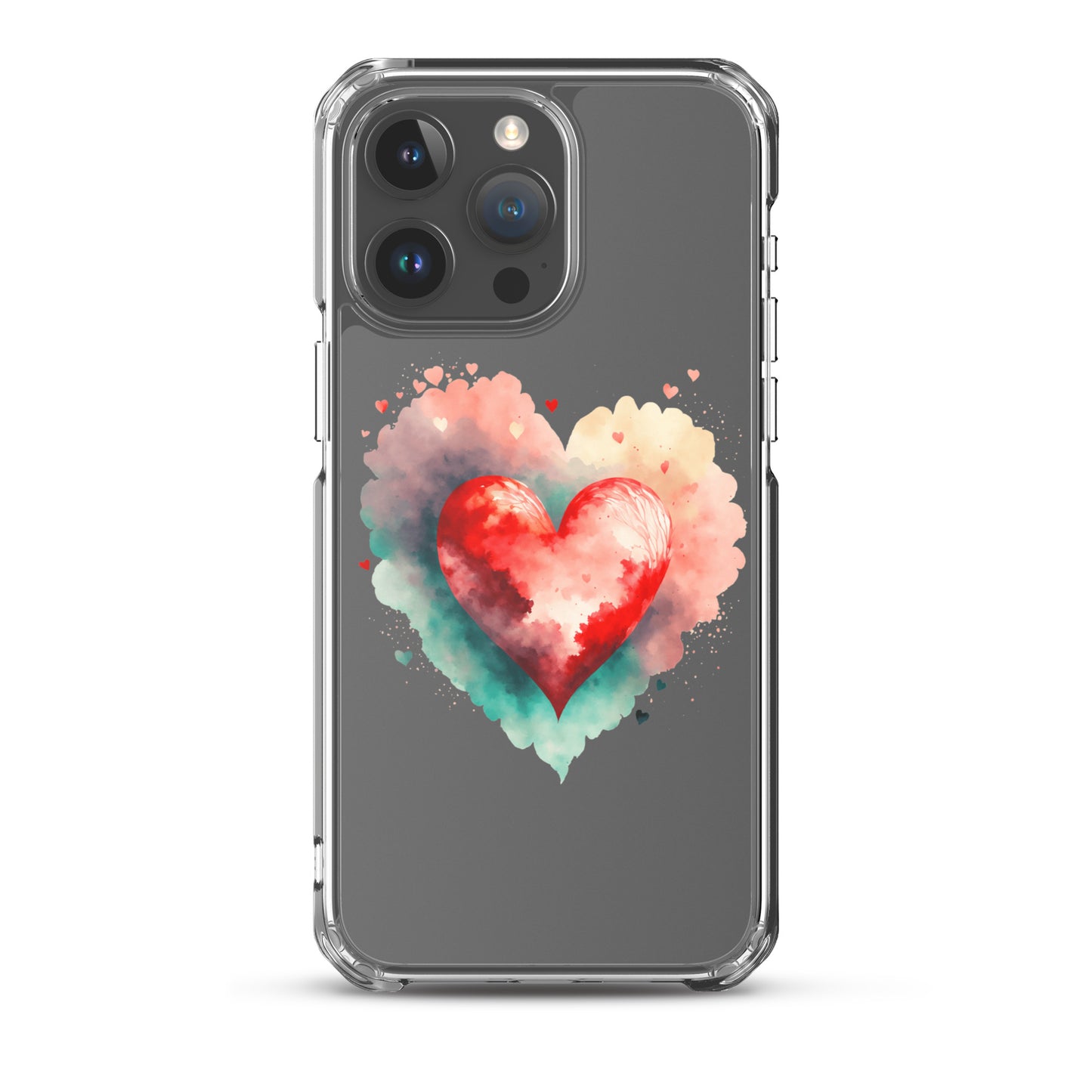 heart clear case for iPhone®