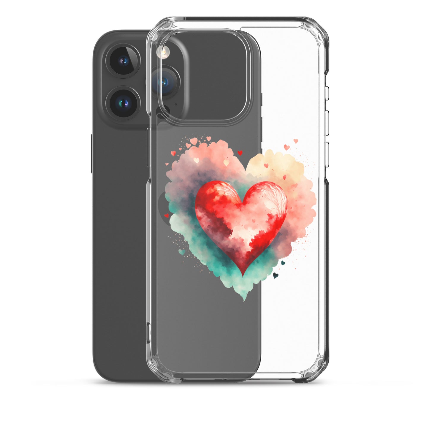 heart clear case for iPhone®