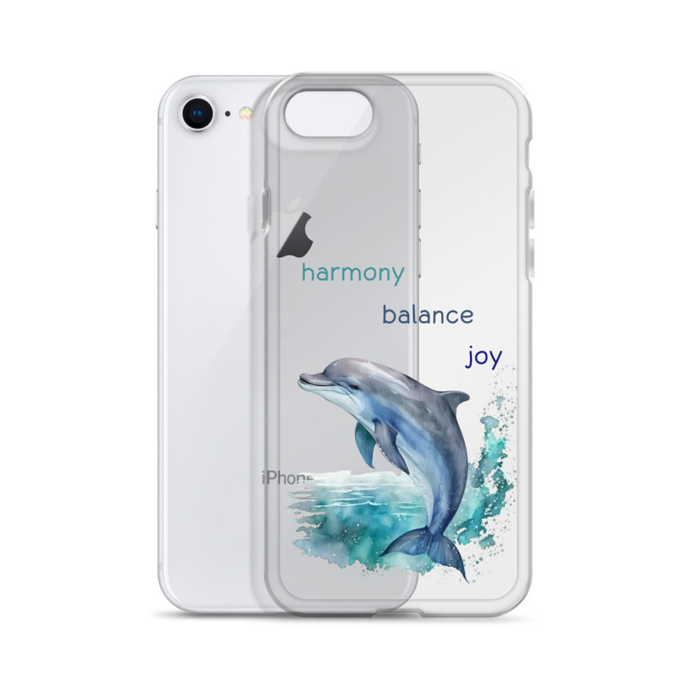 dolphin clear case for iPhone®