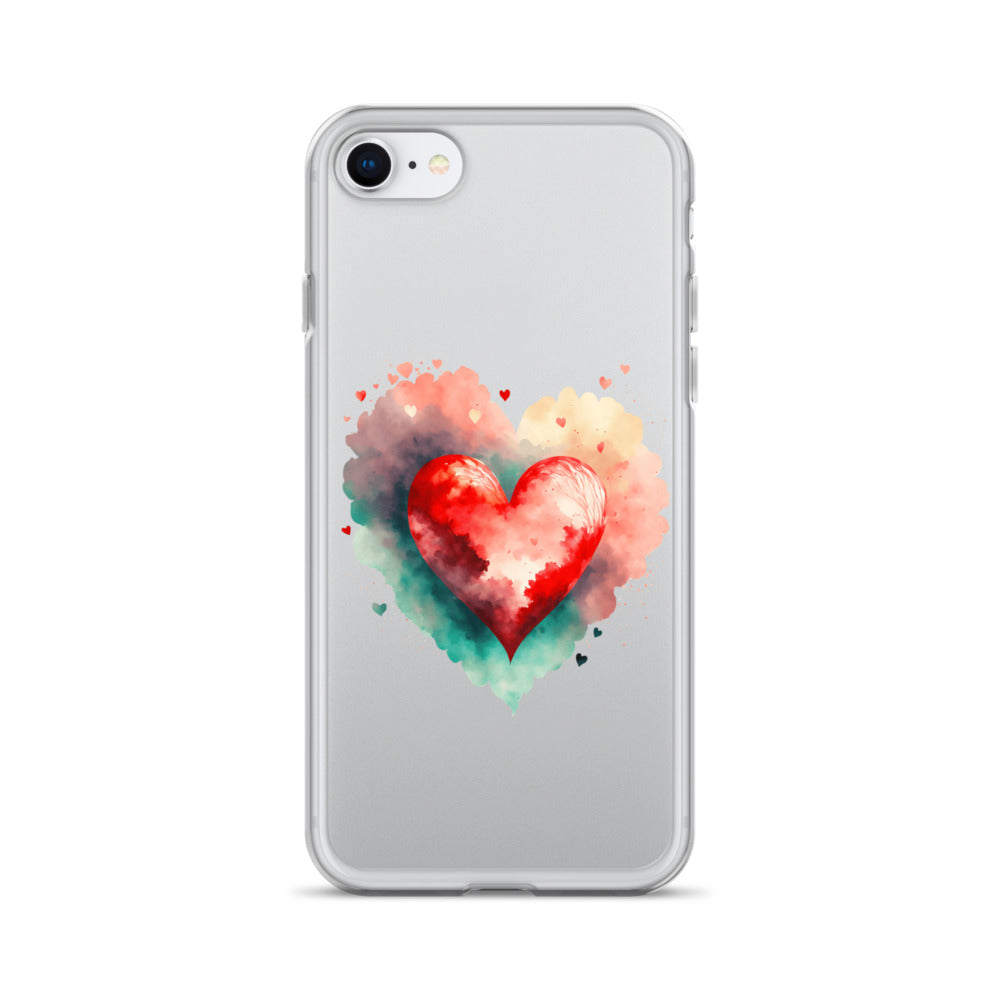 heart clear case for iPhone®