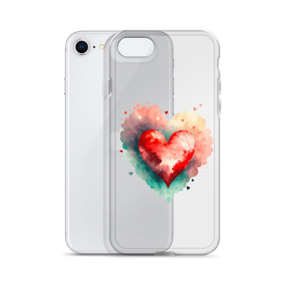 heart clear case for iPhone®