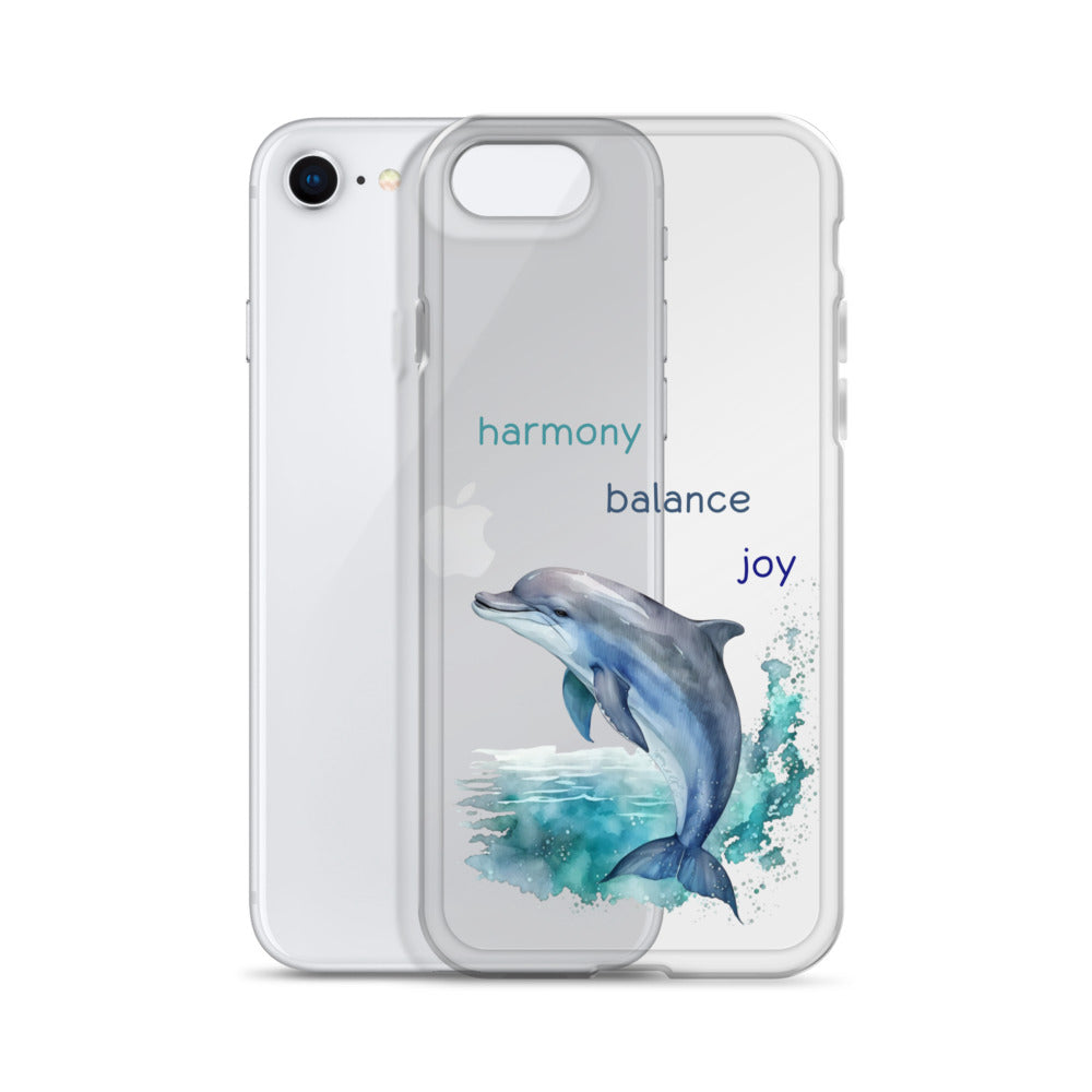 dolphin clear case for iPhone®