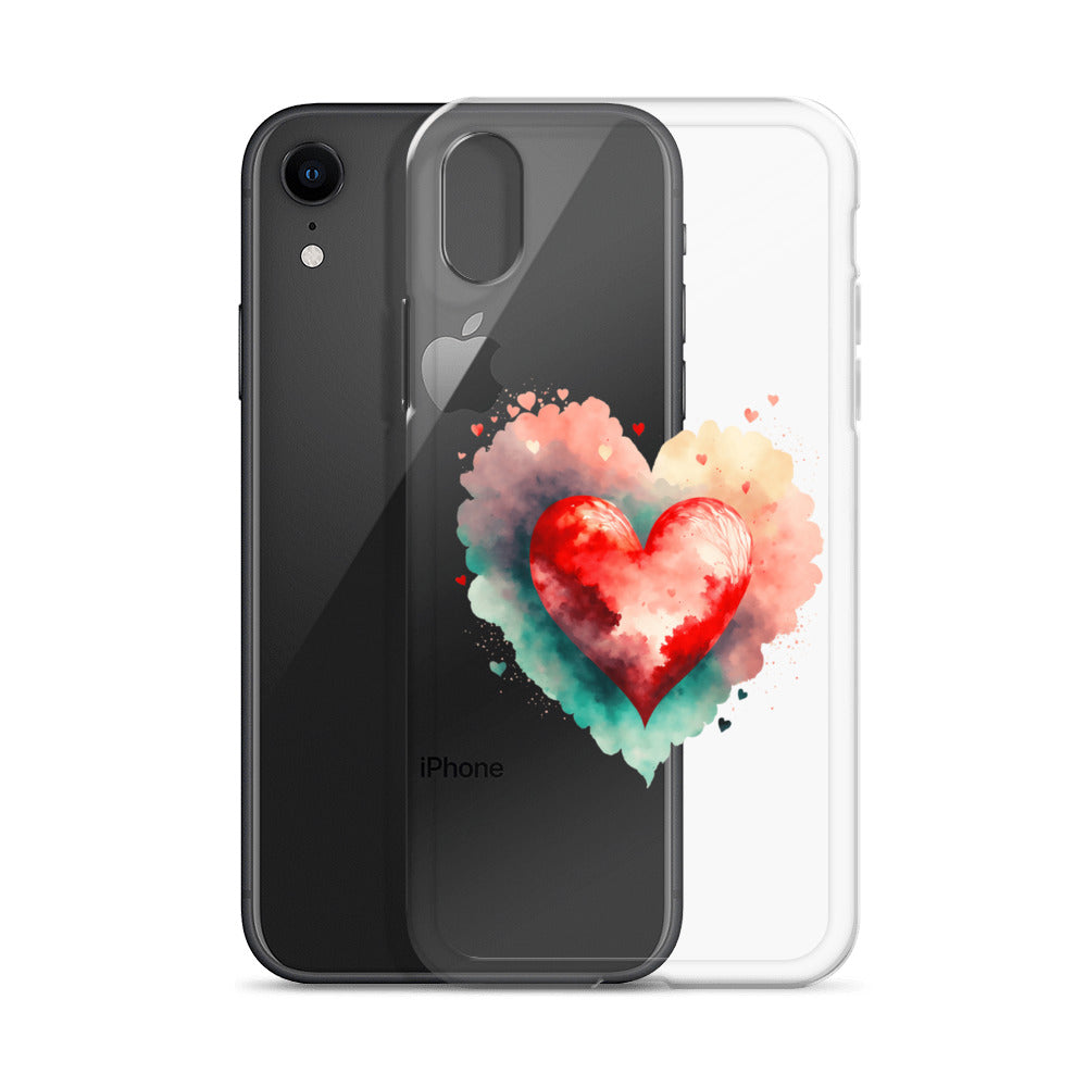 heart clear case for iPhone®