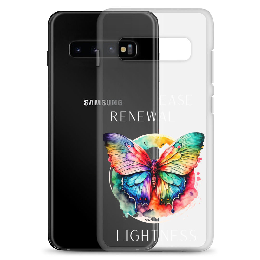 butterfly clear case – Samsung®