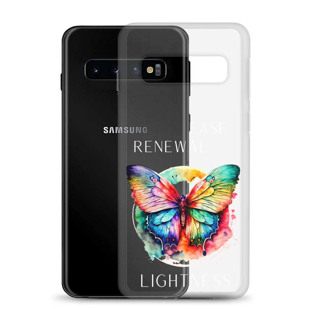 butterfly clear case – Samsung®