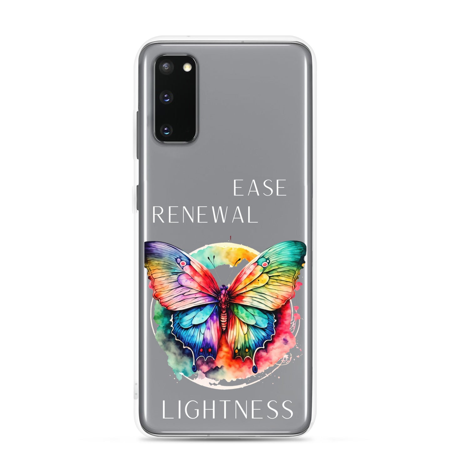 butterfly clear case – Samsung®