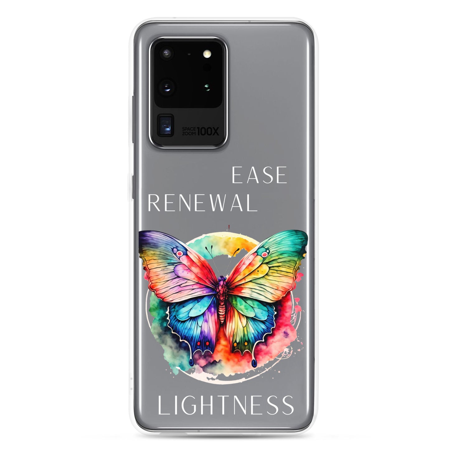 butterfly clear case – Samsung®