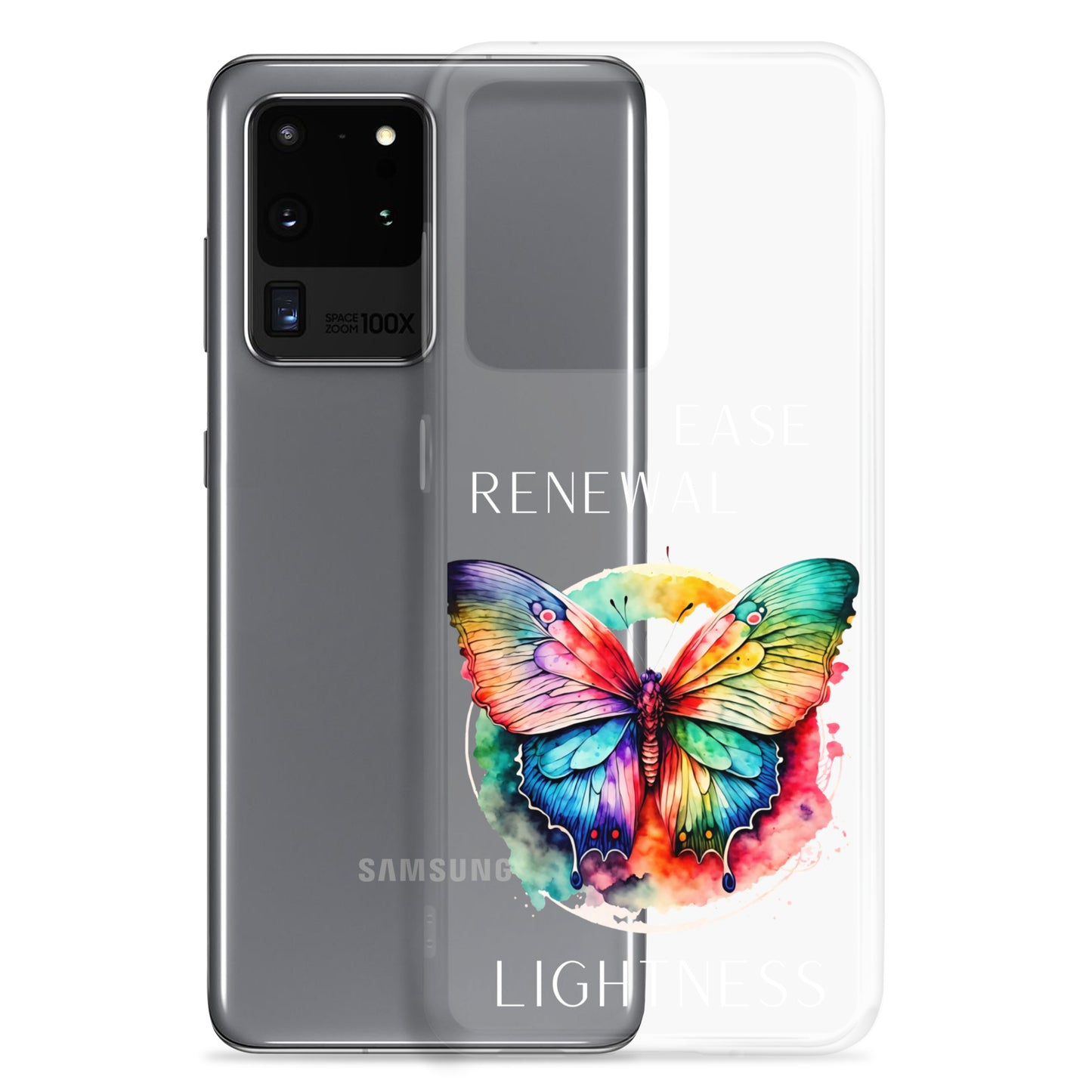 butterfly clear case – Samsung®