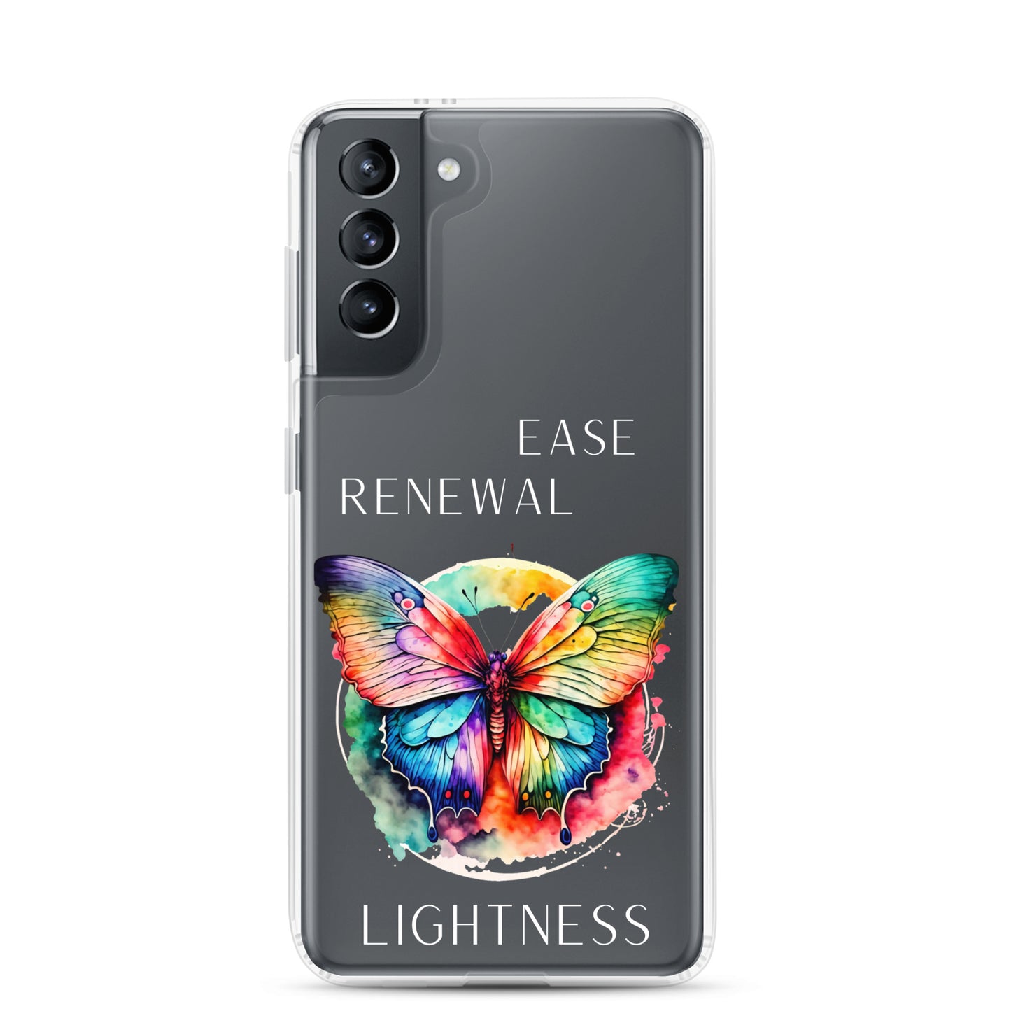 butterfly clear case – Samsung®