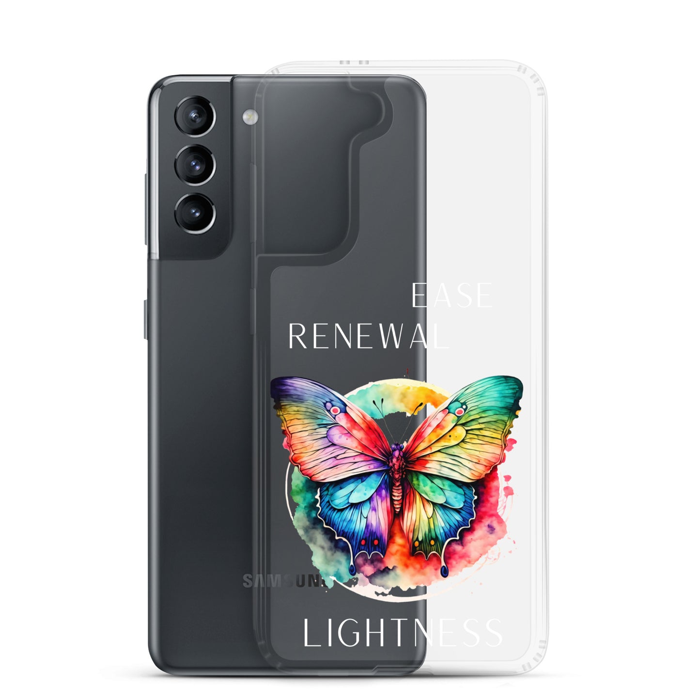 butterfly clear case – Samsung®