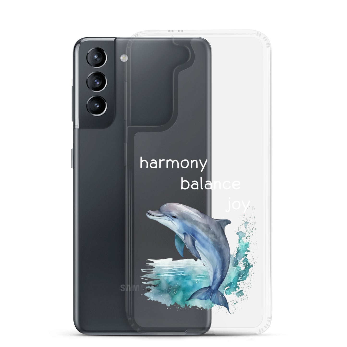 dolphin clear case – Samsung®