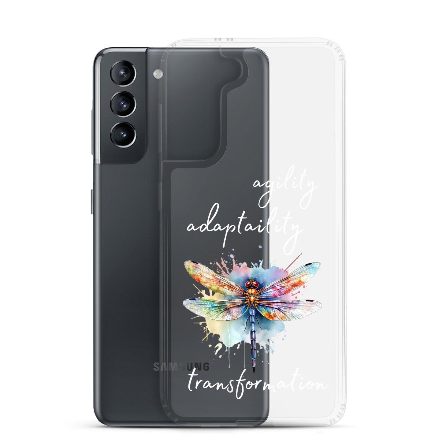 dragonfly clear case – Samsung®