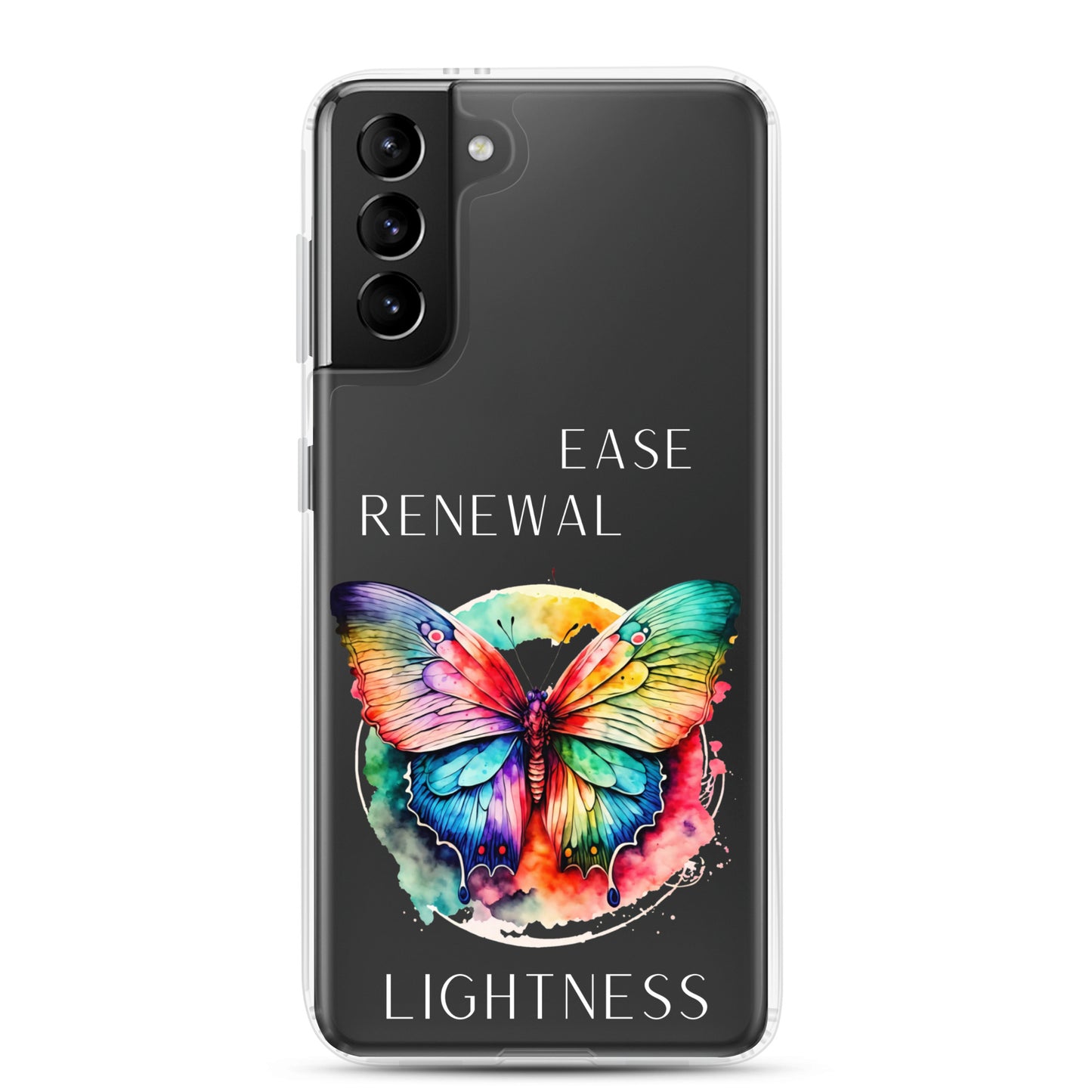 butterfly clear case – Samsung®