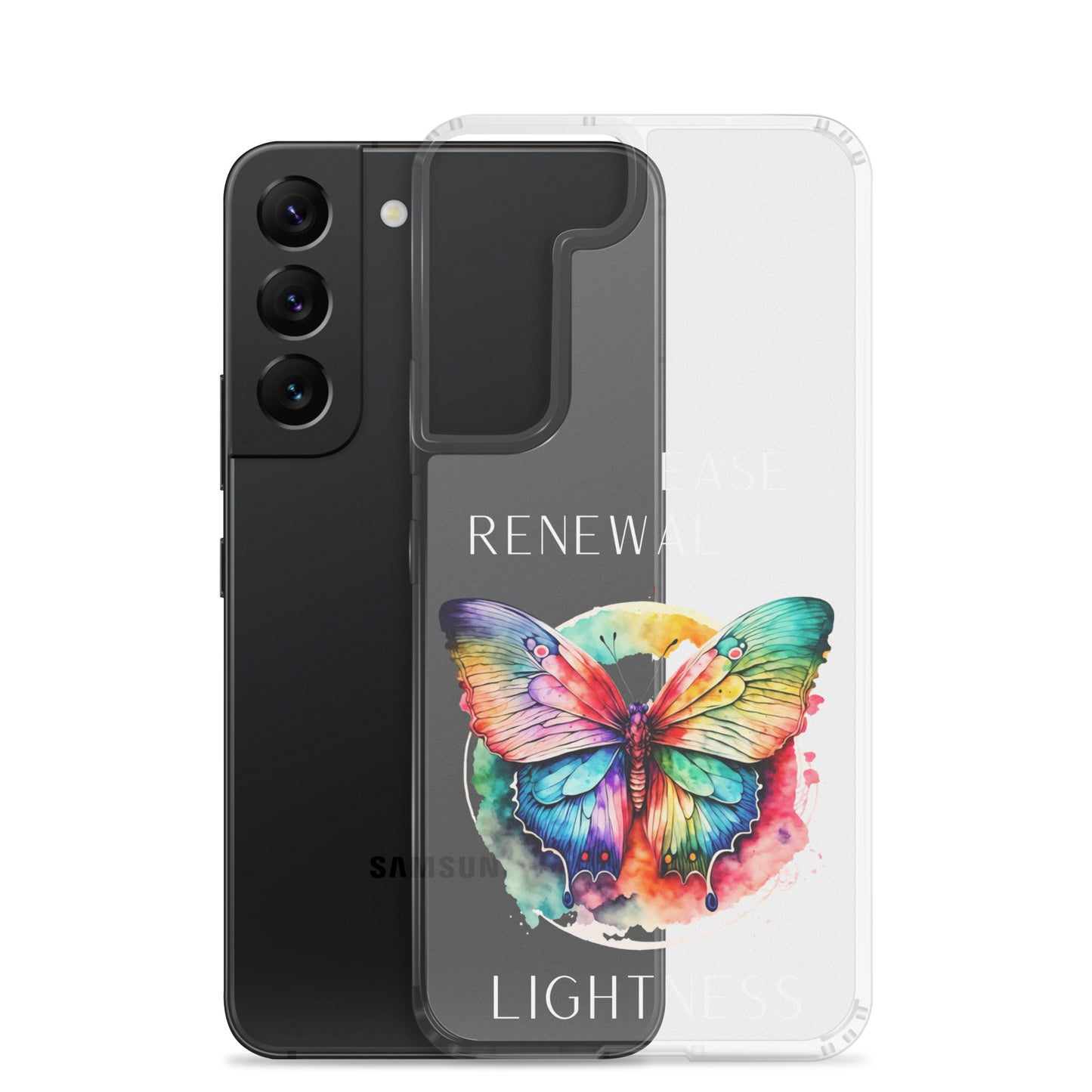 butterfly clear case – Samsung®