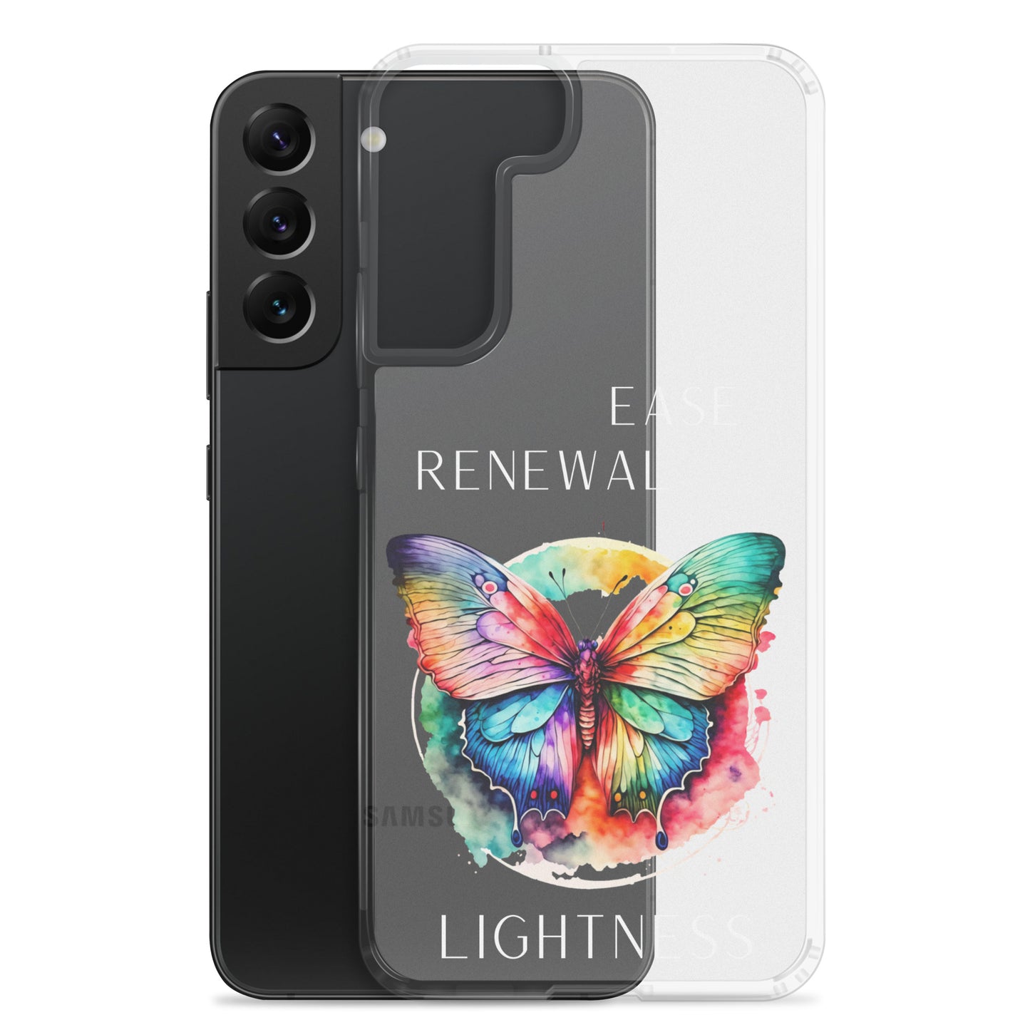 butterfly clear case – Samsung®