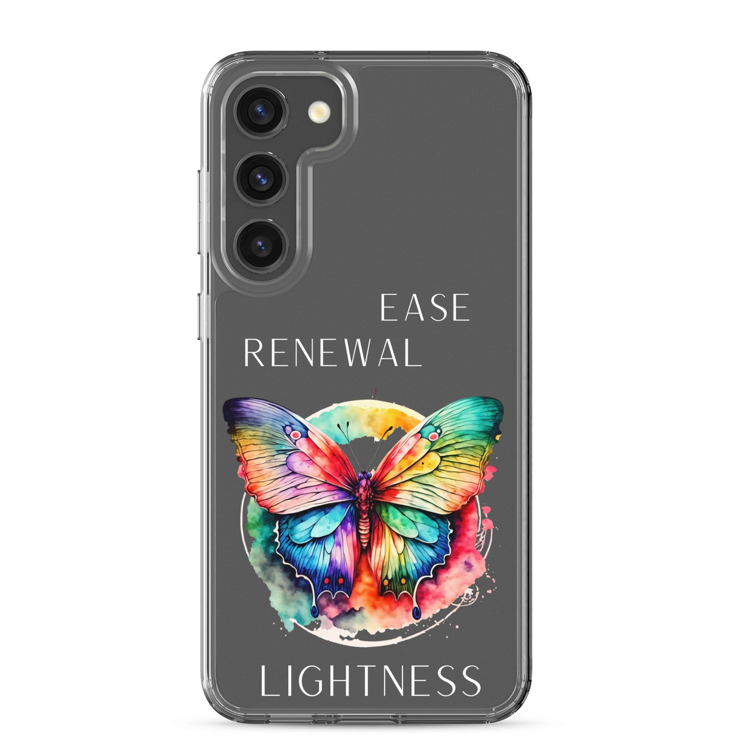 butterfly clear case – Samsung®