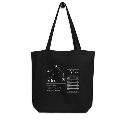 aries eco tote bag